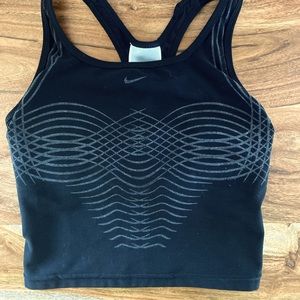Nike sports cropped top